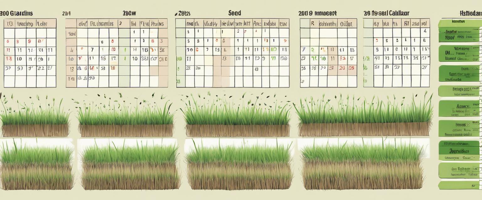 Calendrier idéal pour planter les graines de gazon et assurer une croissance optimale