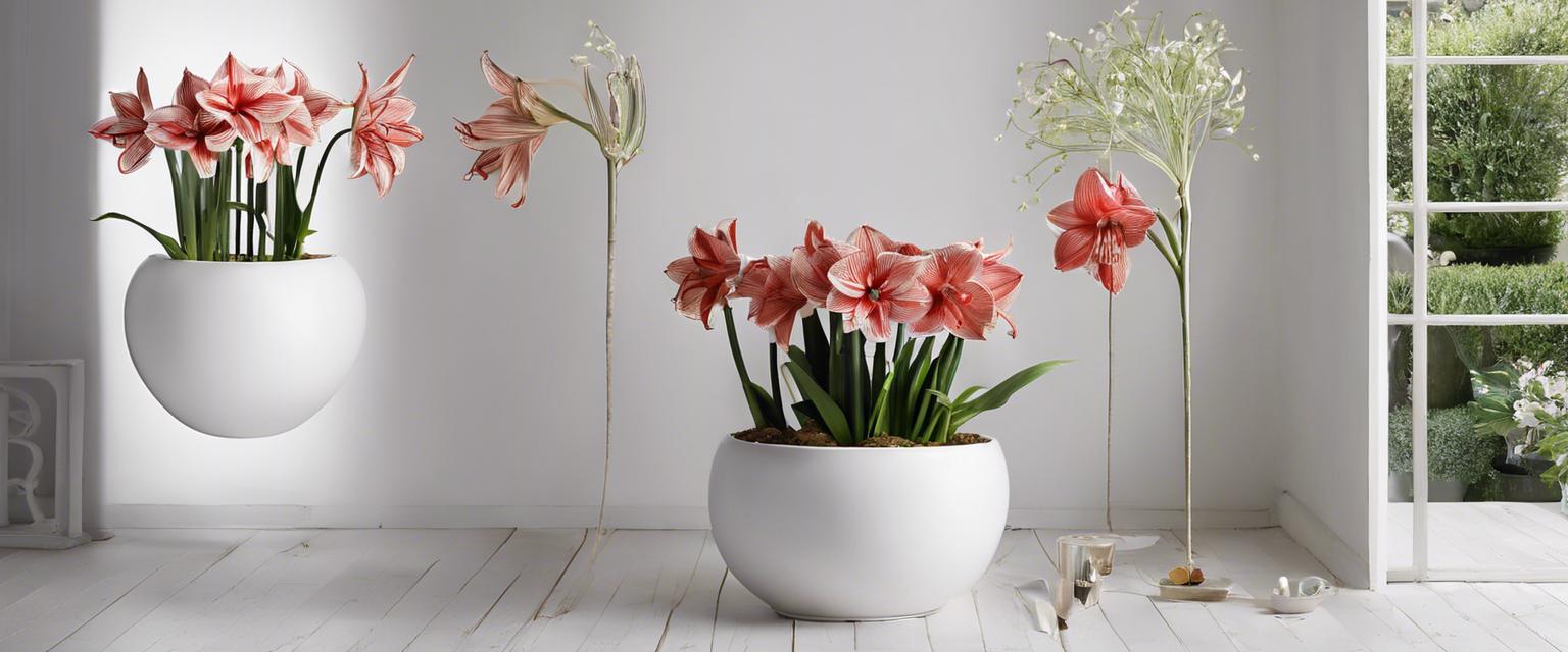 Comment Embellir Votre Intérieur avec des Amaryllis en Pot