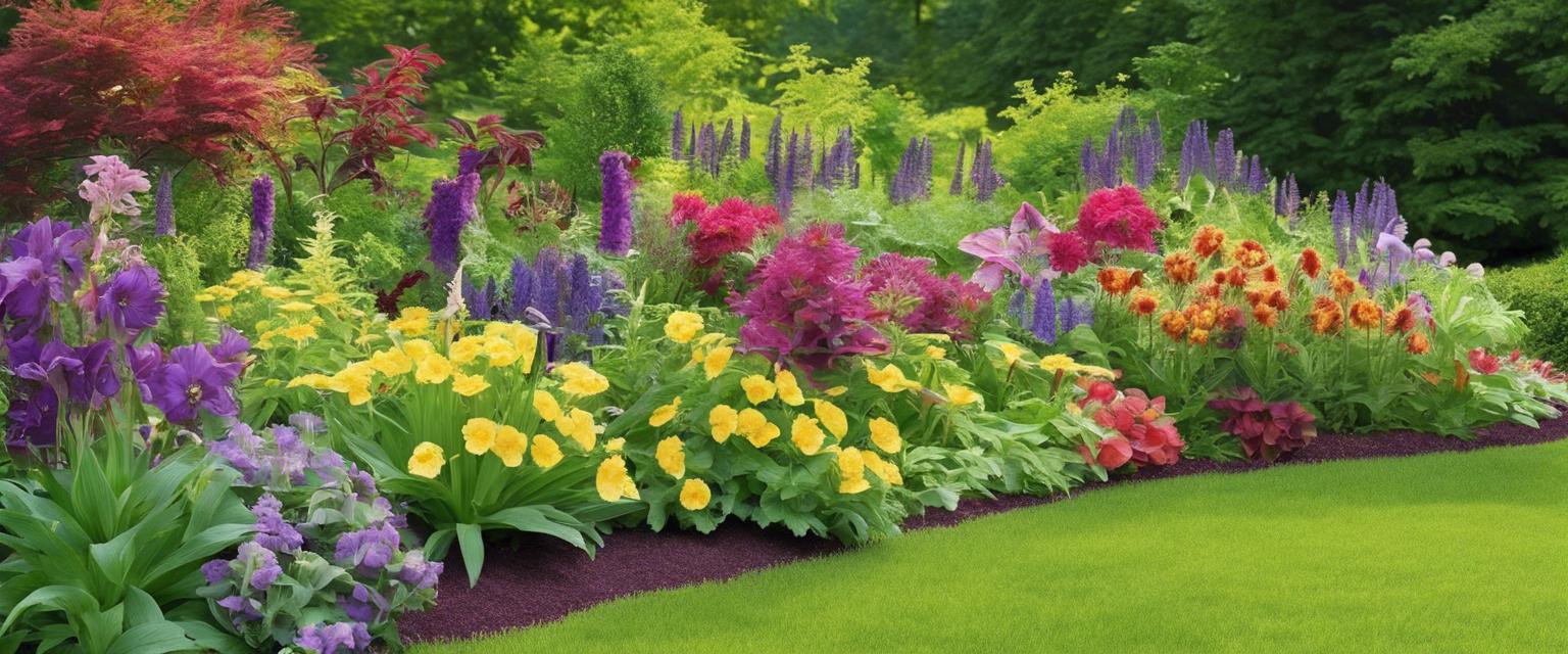 Comment créer un magnifique massif de fleurs vivaces dans votre jardin