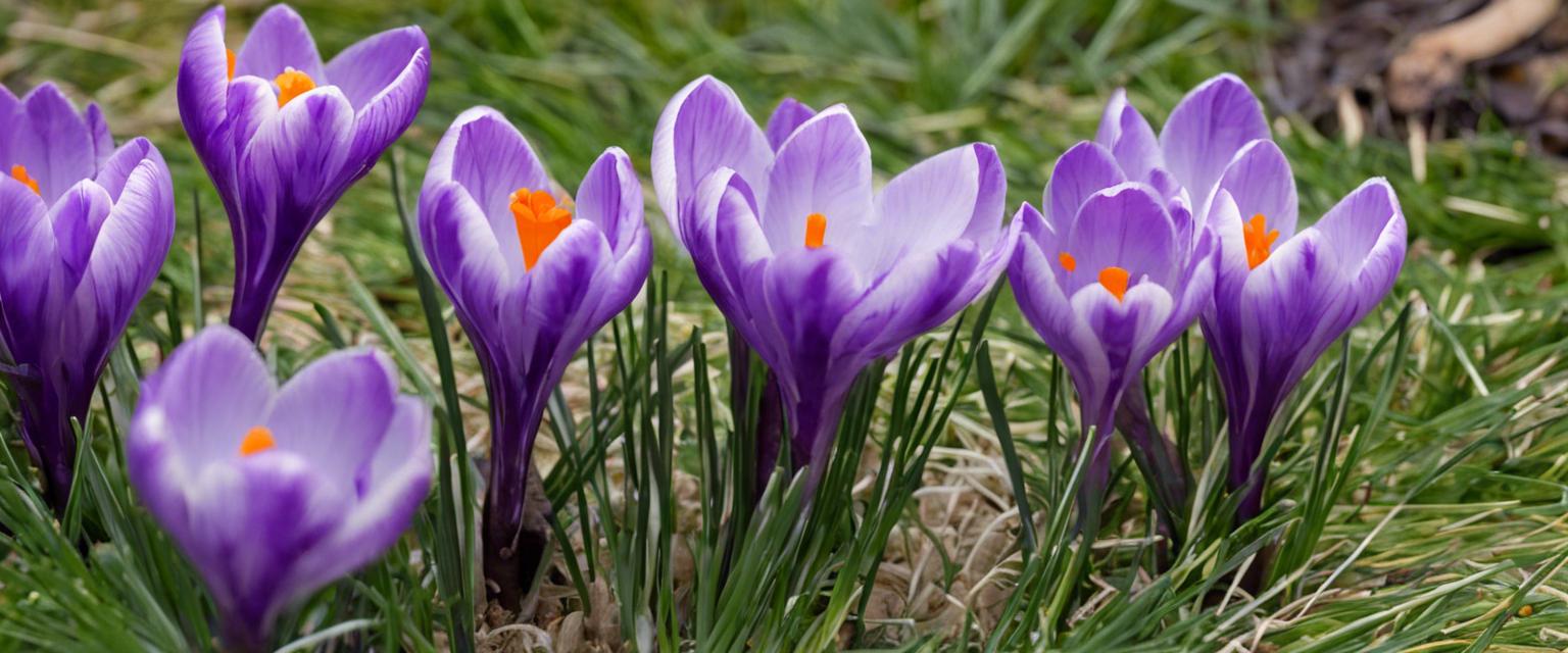 Comment planter des bulbes de crocus
