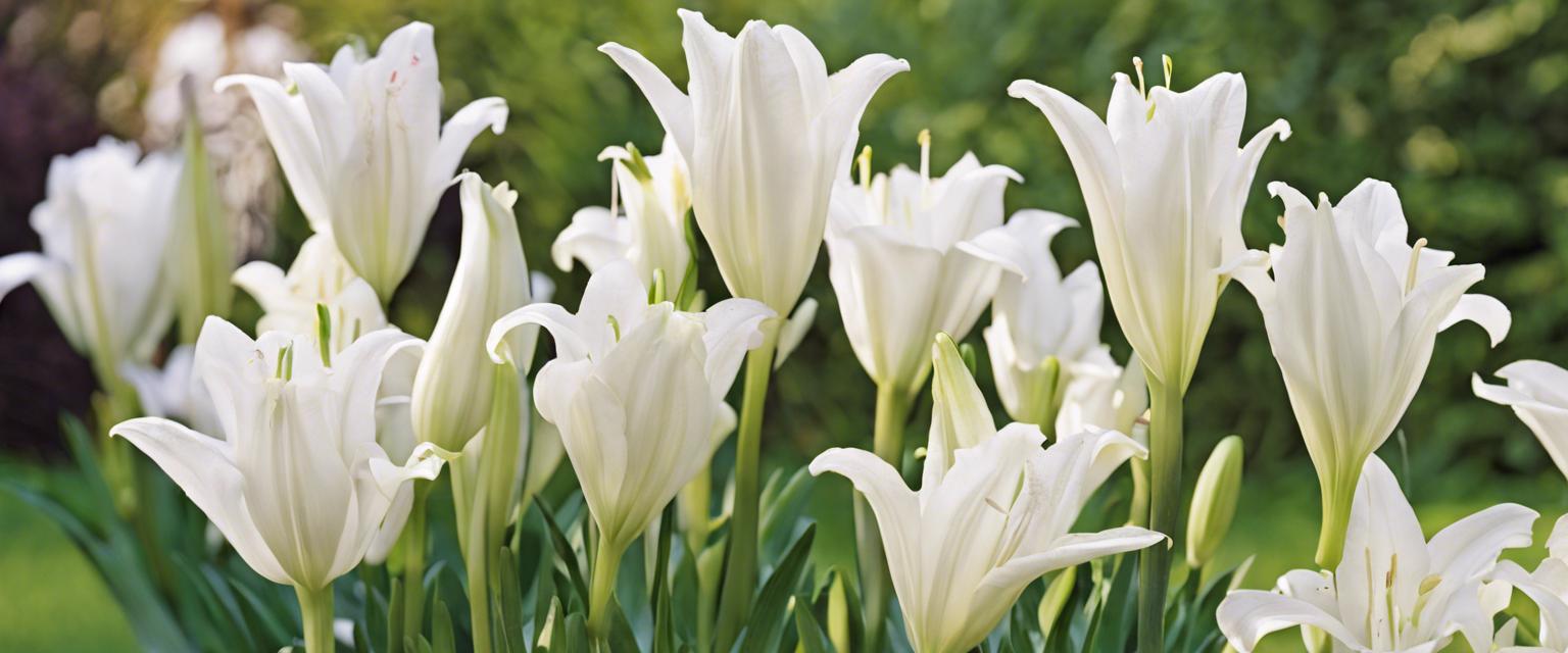 Conseils d'entretien des bulbes de lys