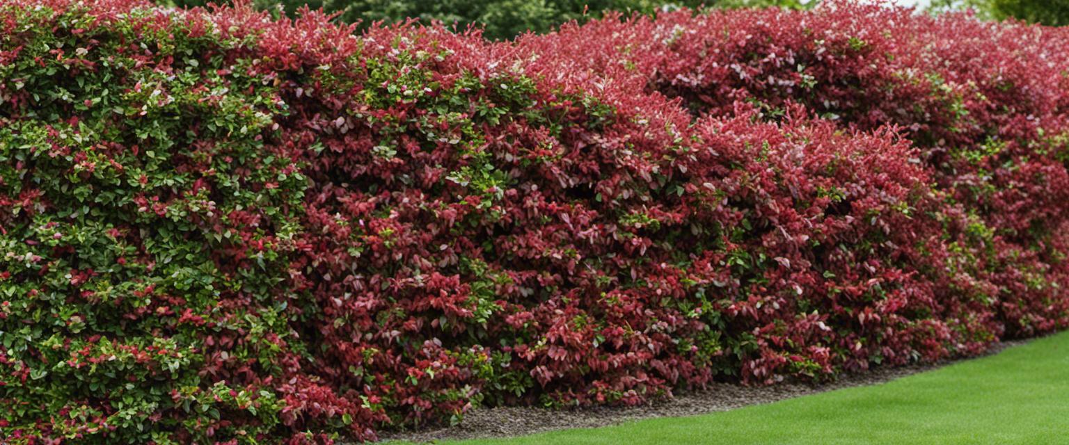 Créez une magnifique haie avec le photinia : Conseils et astuces
