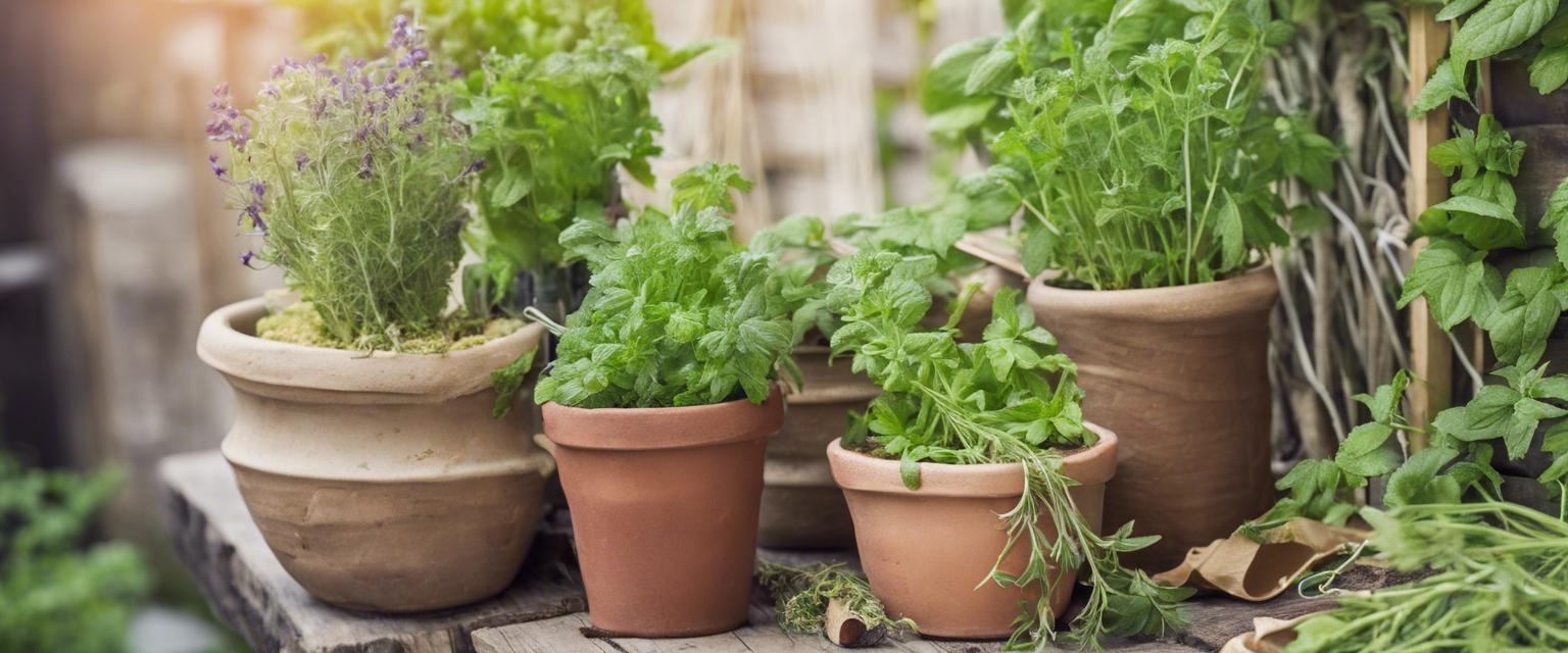 Créez votre jardin aromatique bio à la maison