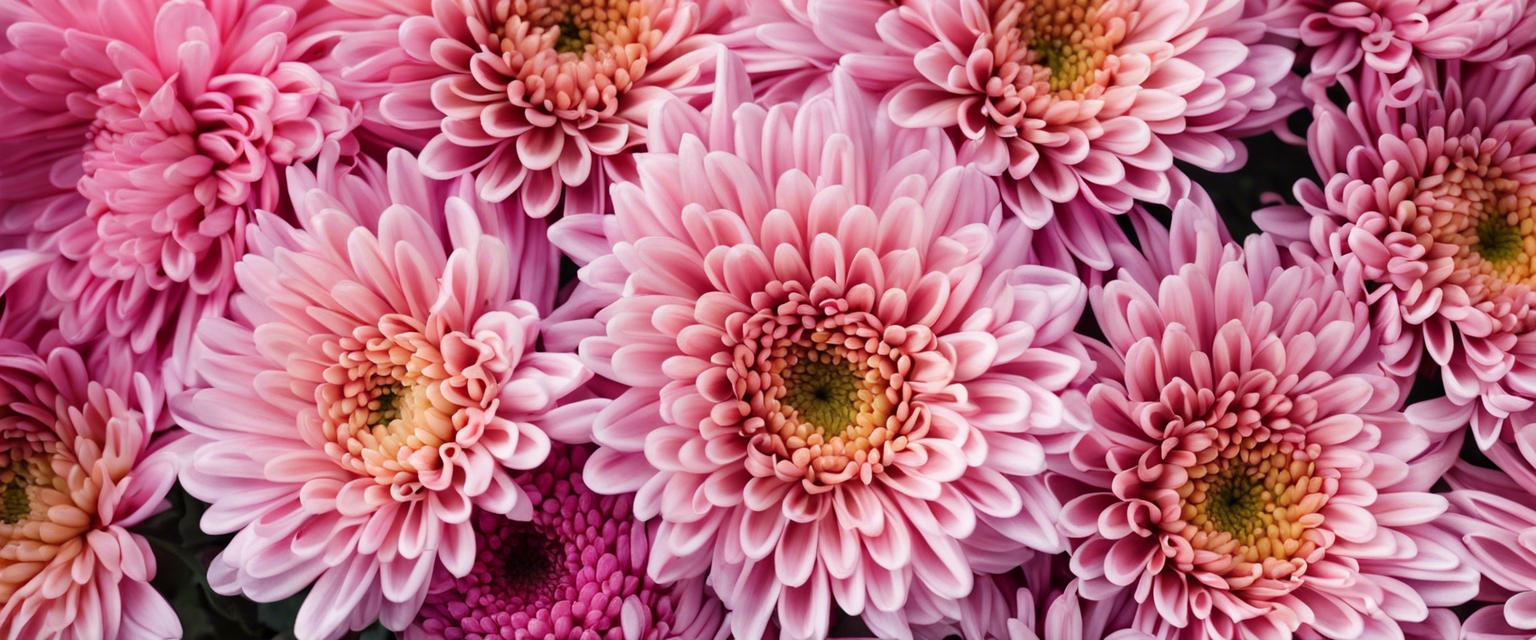 Guide complet des chrysanthèmes à grandes fleurs : Couleurs, tailles et conseils d'entretien