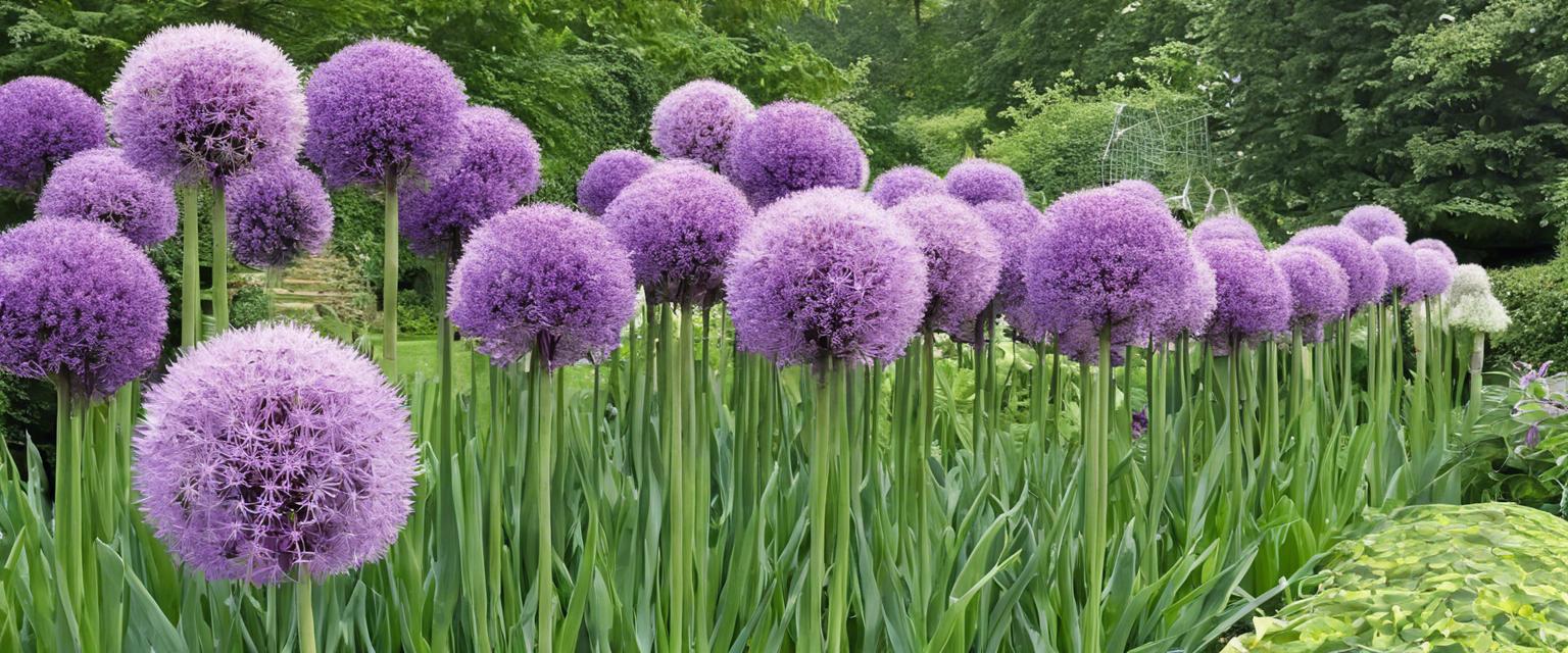 Guide étape par étape pour planter le bulbe d'Allium giganteum