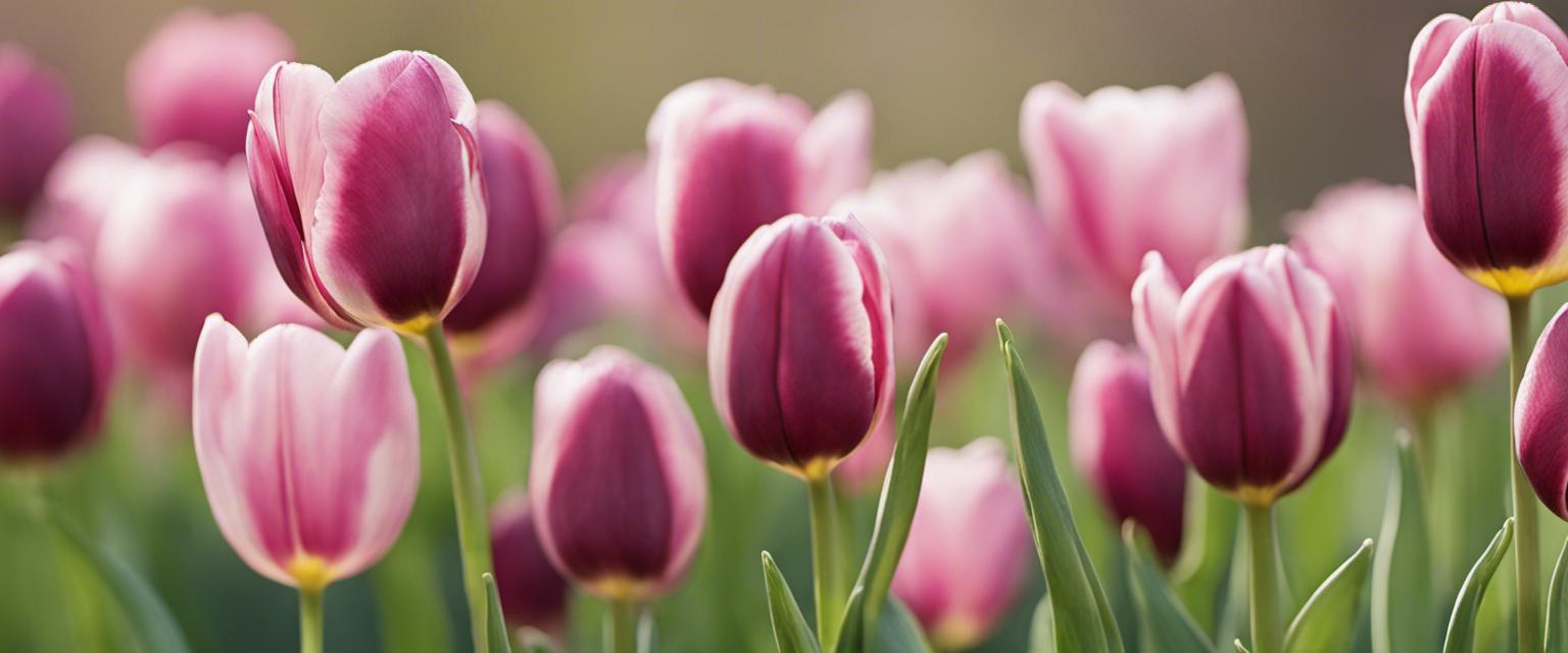 Les tulipes hâtives : des fleurs qui annoncent le printemps
