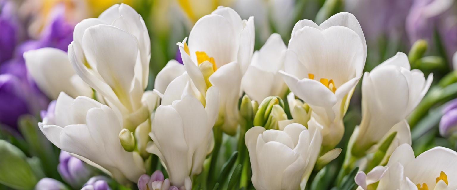 Tout sur les bulbes de freesia