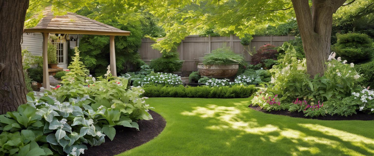 Transformez votre espace extérieur avec un jardin d'ombre enchanteur