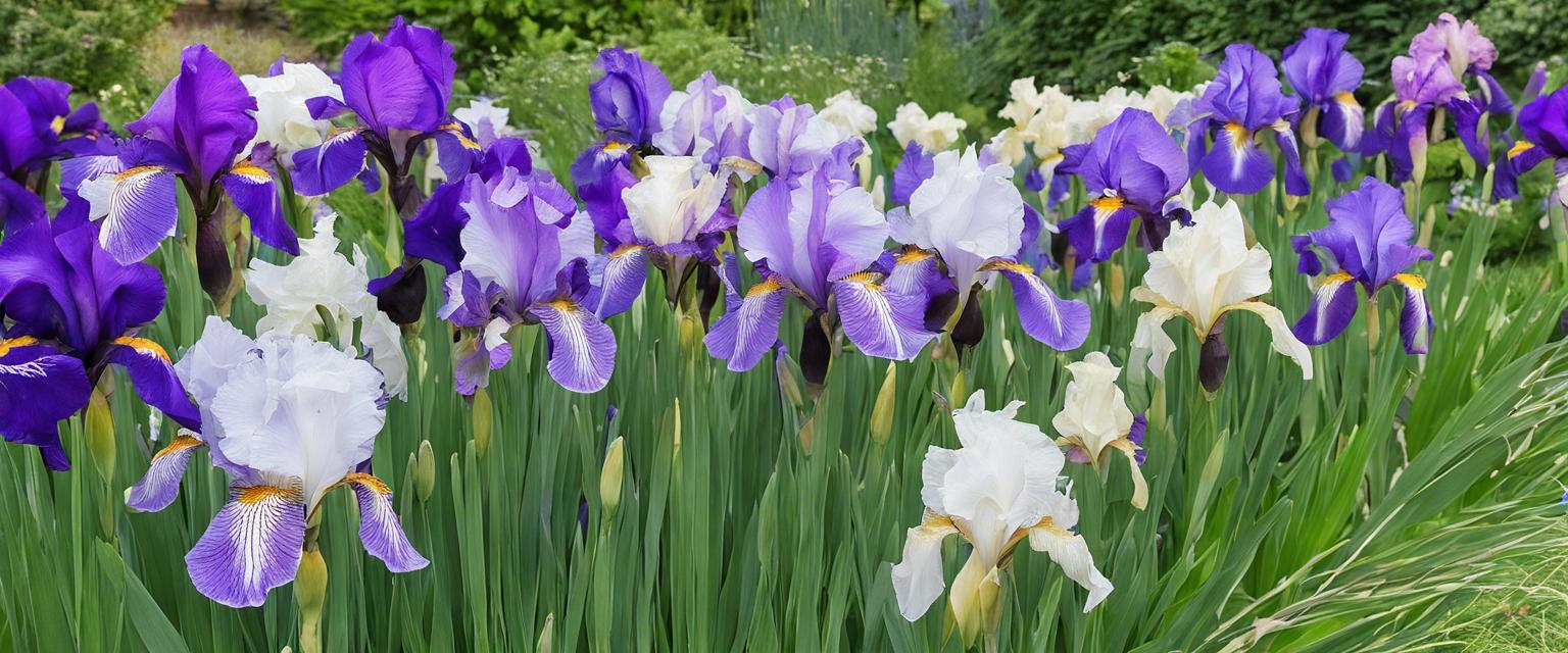 Variétés populaires d'iris