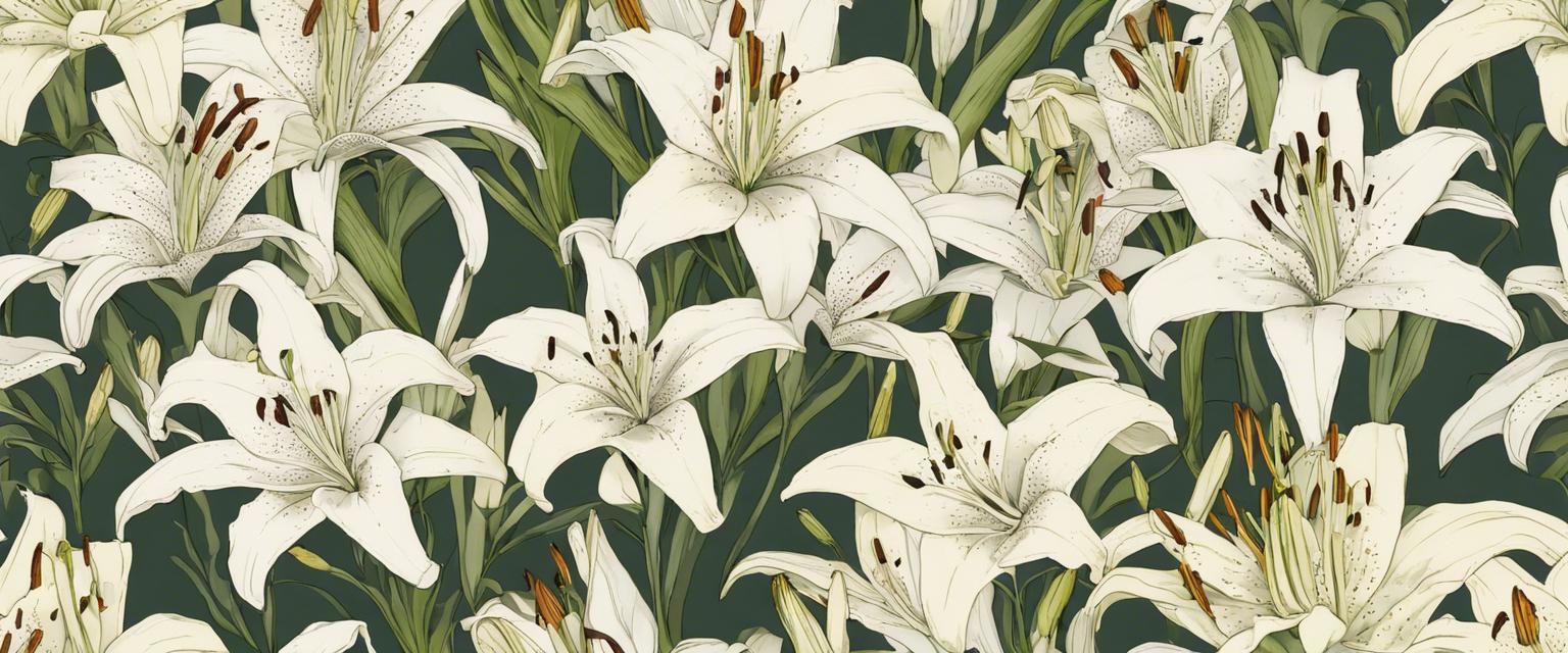 Variétés populaires de lys