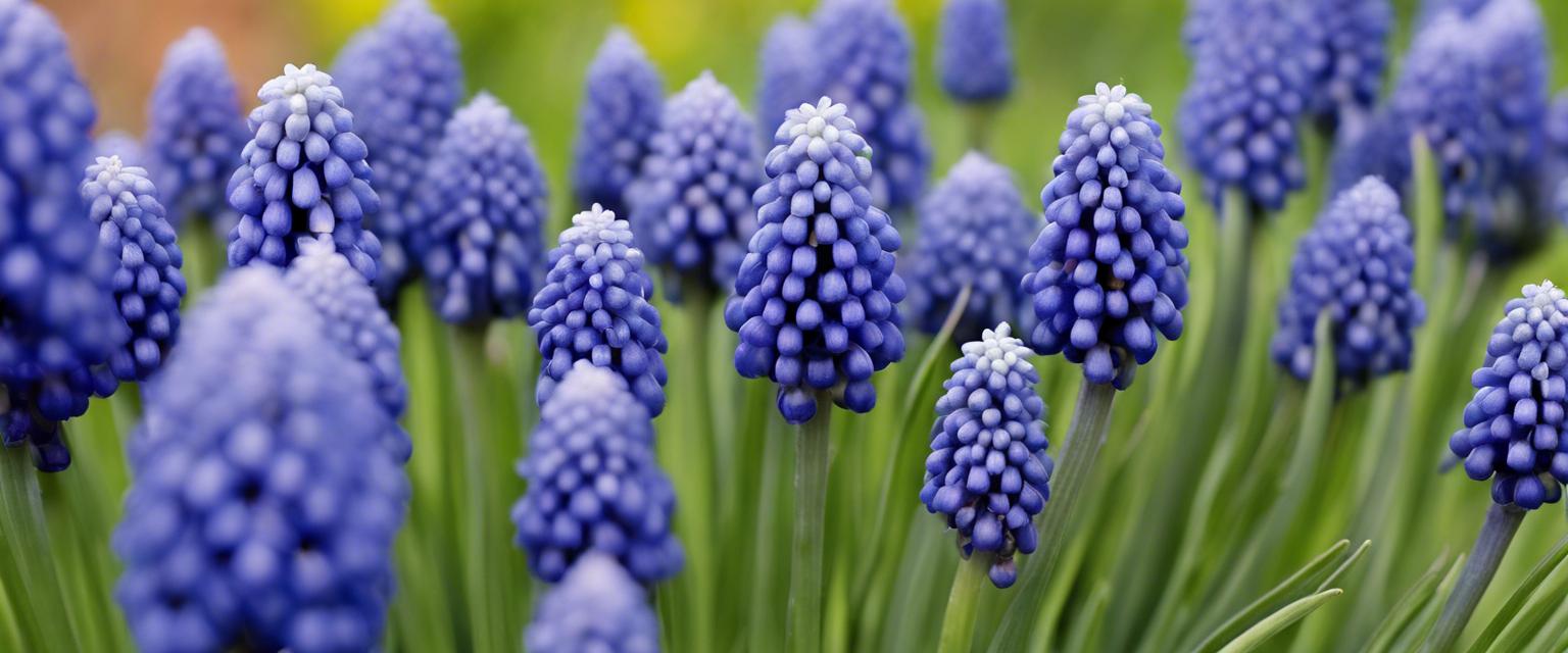 Variétés populaires de muscari