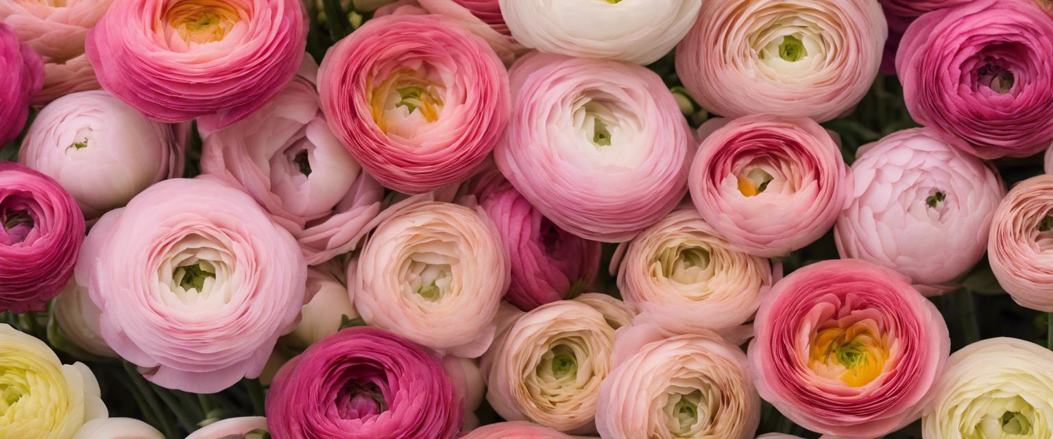 Variétés populaires de renoncules