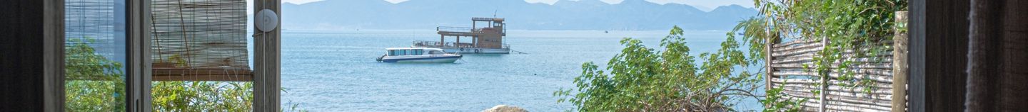 Terrasse en bord de mer
