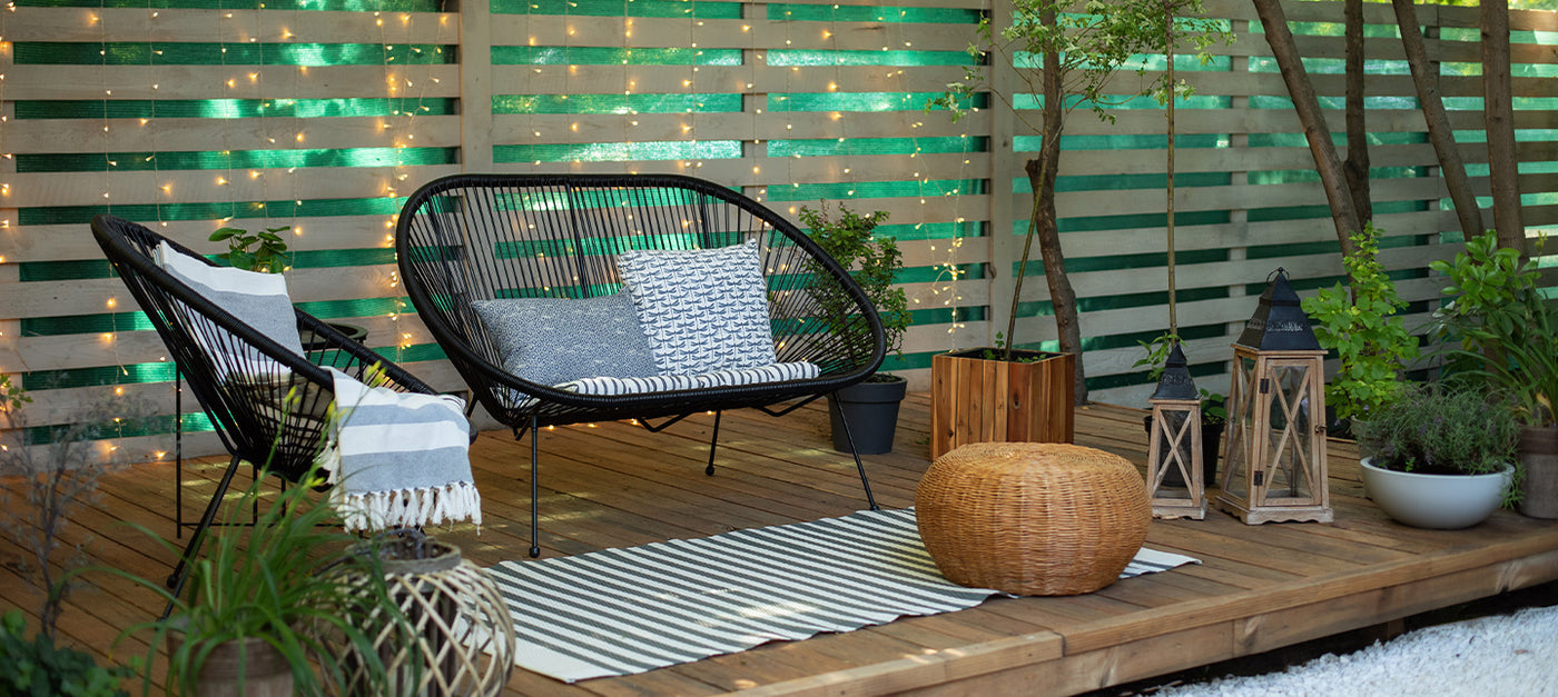 Terrasse à l’ombre