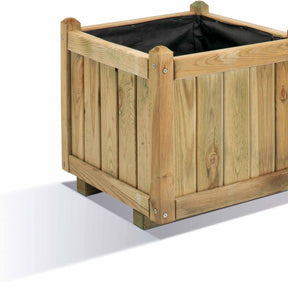 Jardinière carrée Vendôme 50 cm -  - Willemse