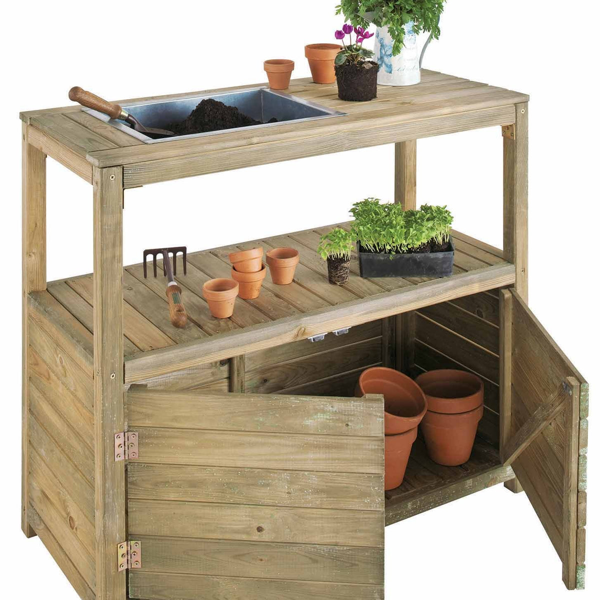 Table de preparation + 2 portes - Willemse