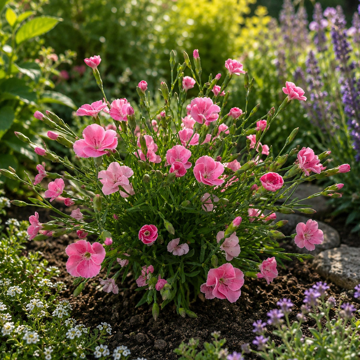 Œillet Peach Party - Dianthus caryophyllus - Willemse