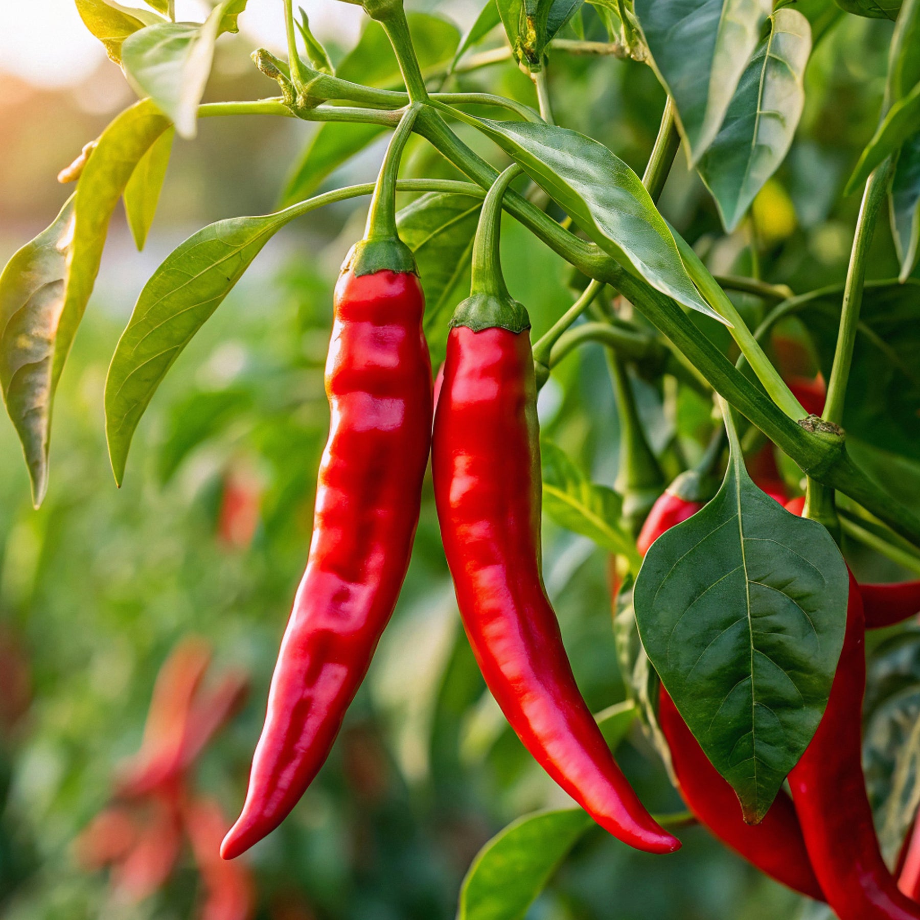 Piment Westlandse lange rode Bio - Willemse
