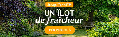 Un îlot de fraîcheur jusqu’à -30% de remise !