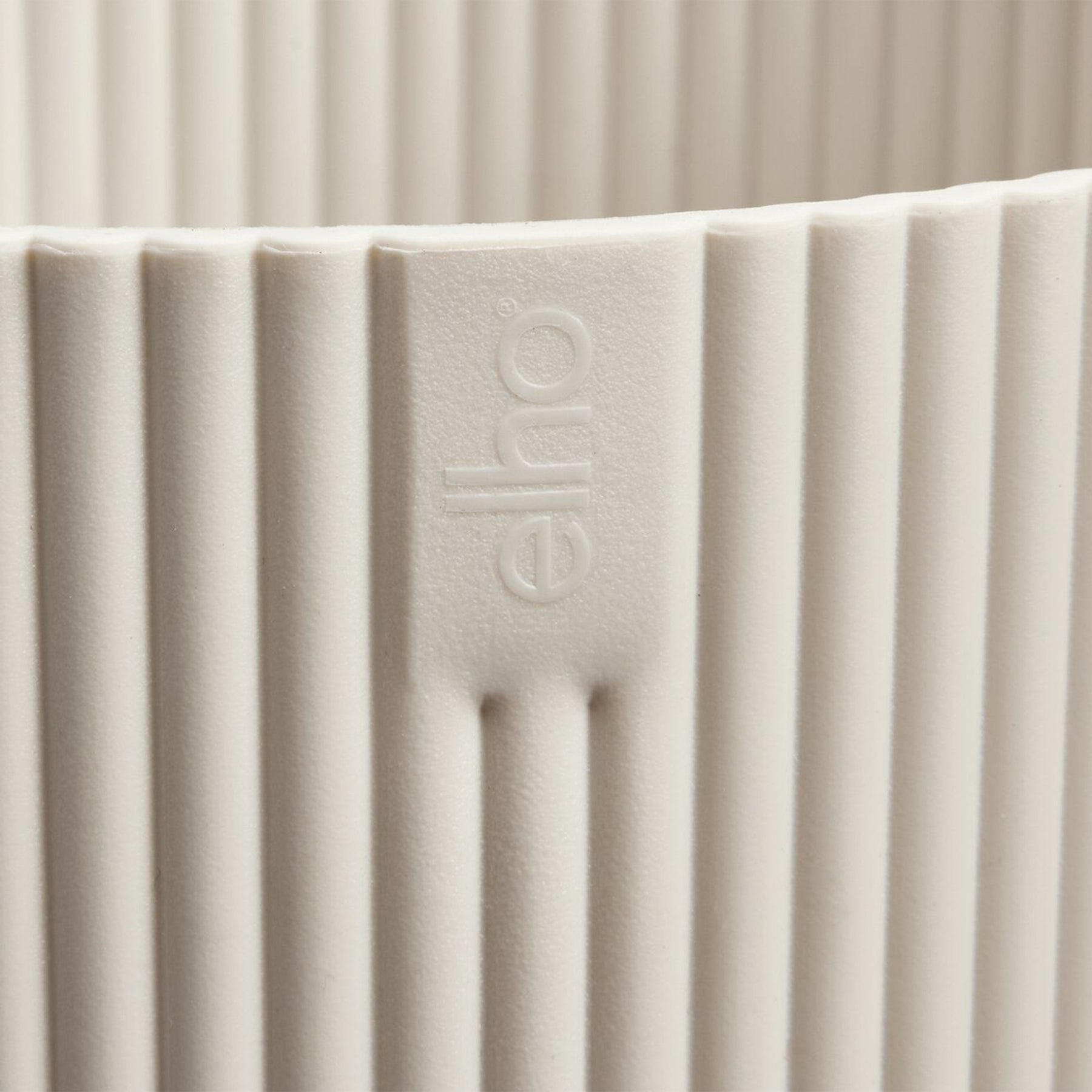  - Cache-Pot Vibes fold rond Blanc lin ELHO - Cache-pots & Pots