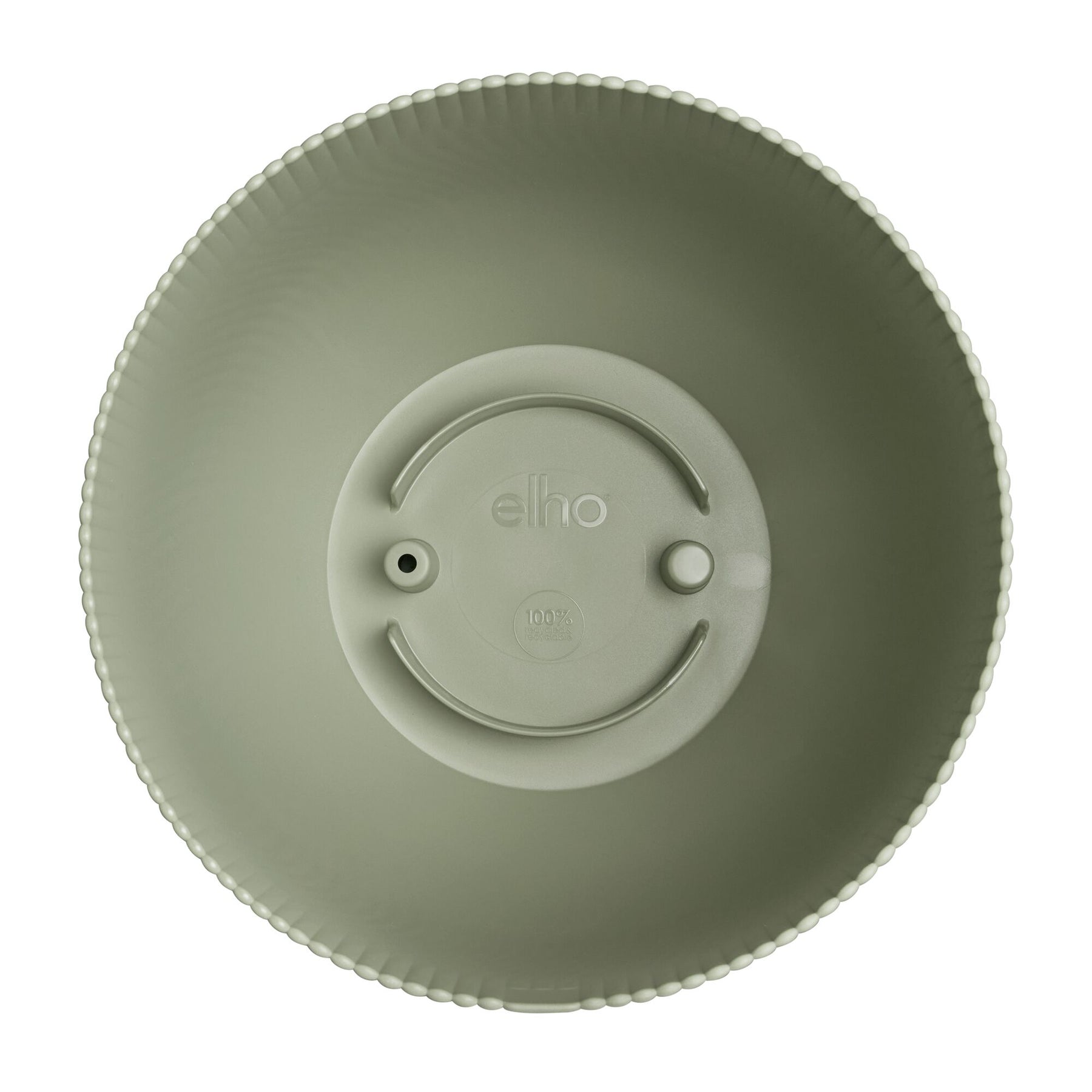  - Pot d'extérieur Sereh round Vert scandinave ELHO - Cache-pots & Pots