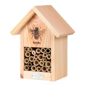 Abri pour abeilles en bois naturel