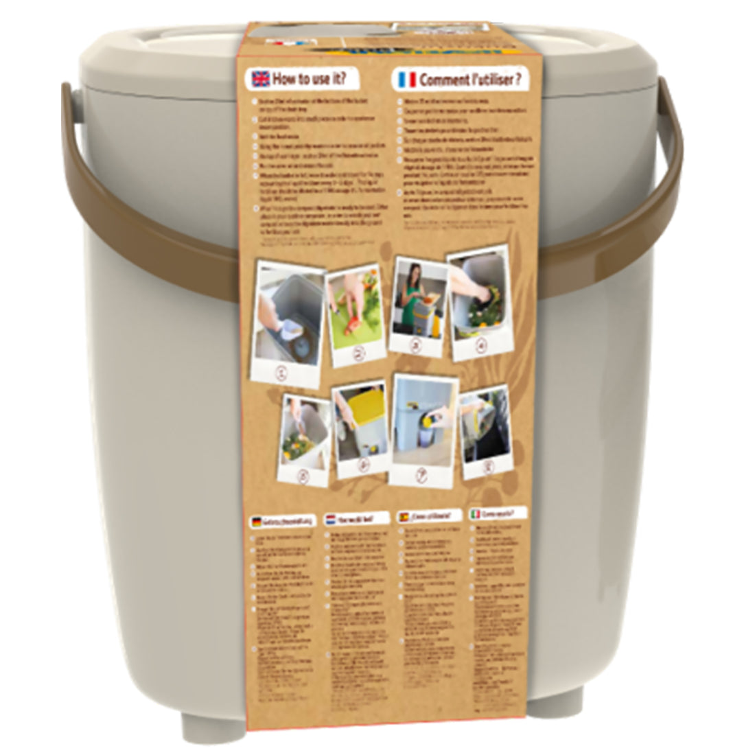 Kit composteur de cuisine + activateur de compost HOZELOCK — free download