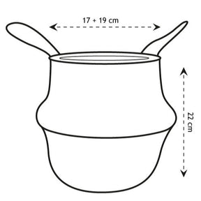  - Belly Basket blanc - Cache-pots & Pots