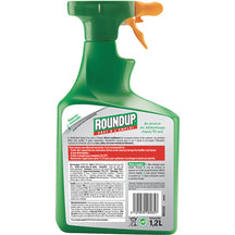 ROUNDUP R400ATN Désherbant Concentré Action 2 En 1 - 400 Ml - Effet Visible En 1h - Jusqu'à 173m²