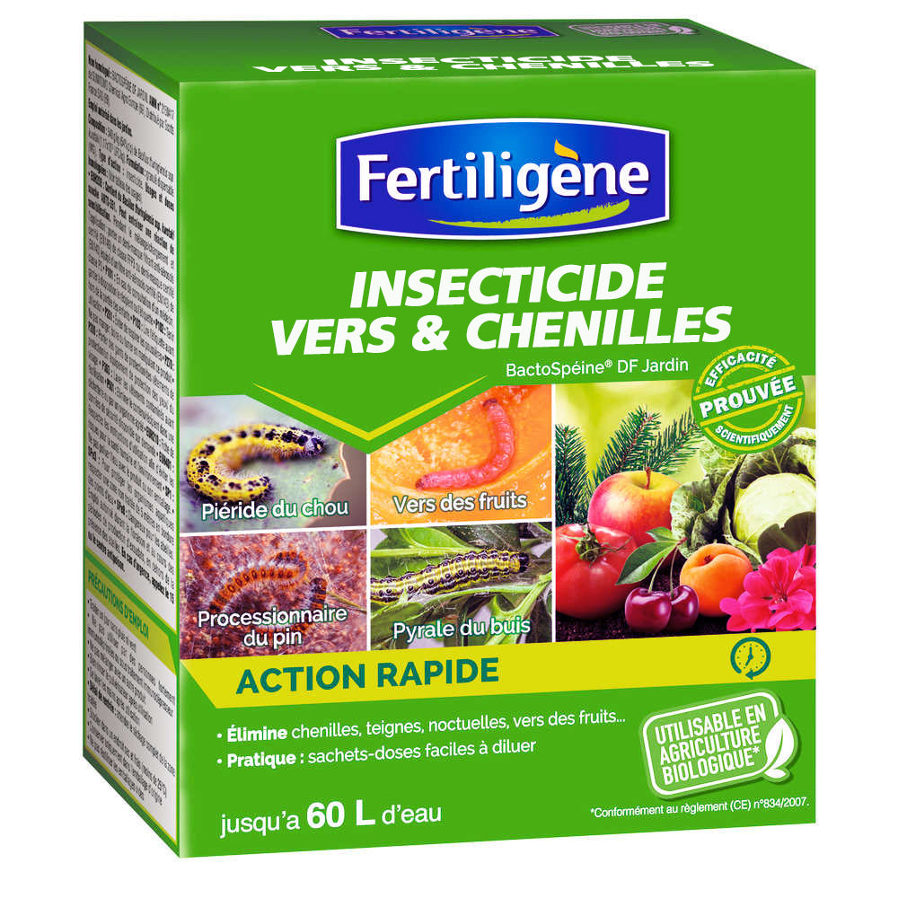 Insecticide vers & chenilles FERTILIGENE