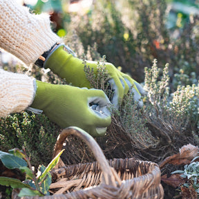  - Gant de jardin vert anis - Equipement de protection du jardinier