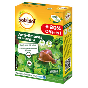 Anti-limaces et escargots SOLABIOL - Engrais et protection